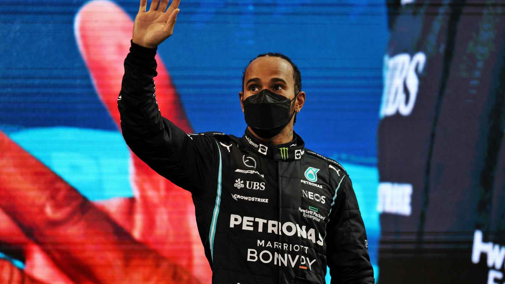 Lewis Hamilton, durante el último Gran Premio de Abu Dhabi de Fórmula 1