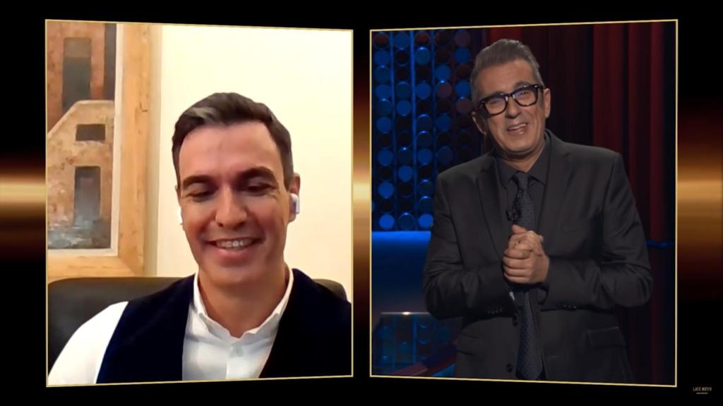 El presidente del Gobierno, Pedro Sánchez, ha intervenido en el último programa de 'Late Motiv.