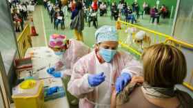 Vacunación de personas entre 60 y 65 años en Salamanca