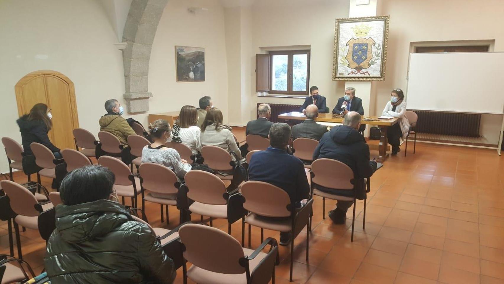 Presentación de la novena edición de las ayudas escolares Rotary Club de Béjar