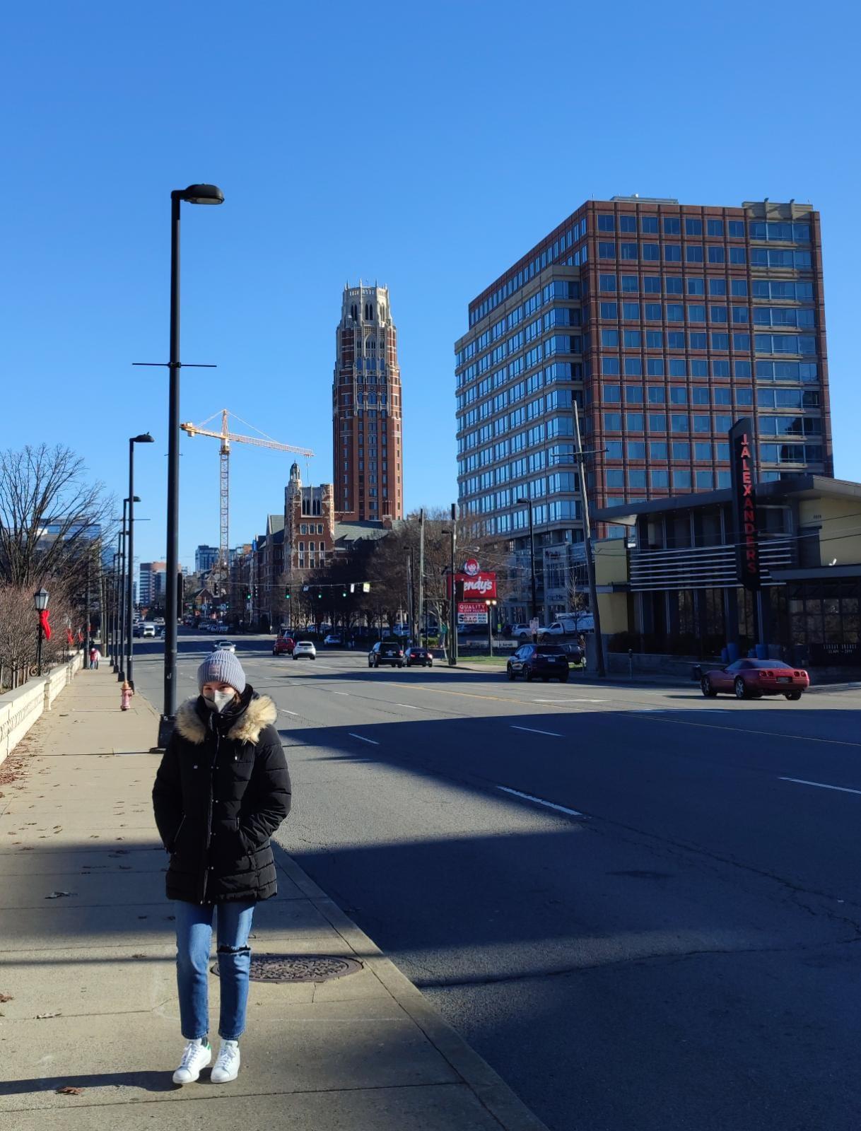 Irene Mcintyre a su llegada a Nashville (Cedida).