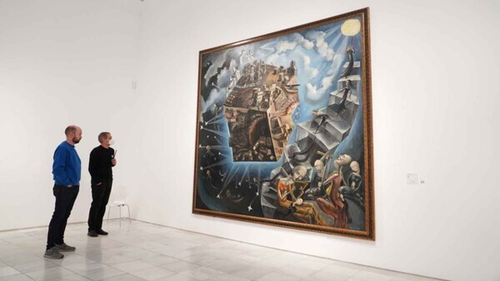 El cuadro 'Un mundo' de Ángeles Santos en el Museo Reina Sofía