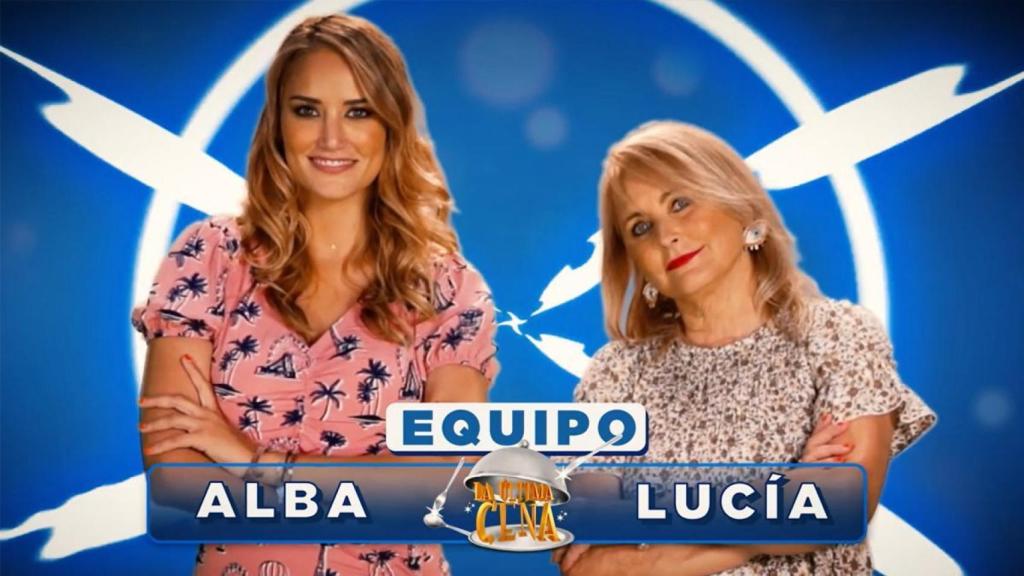 Alba Carrillo y Lucía Pariente en la imagen promocional de 'La última cena'.