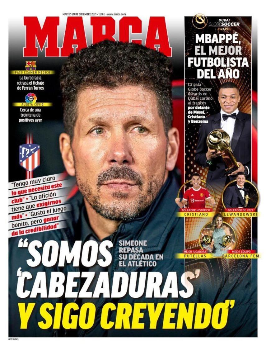 Portada MARCA