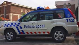 Un vehículo de la Policía Local de Ávila