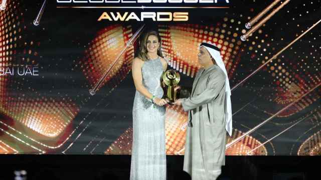 Alexia Putellas recoge el Globe Soccer Award
