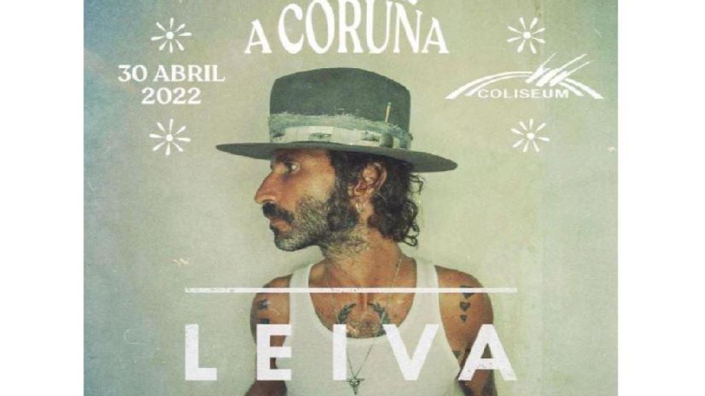 Agotadas las entradas para el concierto de Leiva en el Coliseum de A Coruña