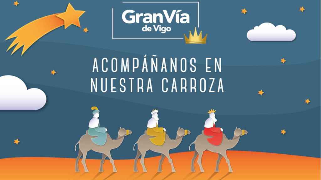 El Centro Comercial Gran Vía de Vigo invitará a 16 niños a su carroza en la Cabalgata