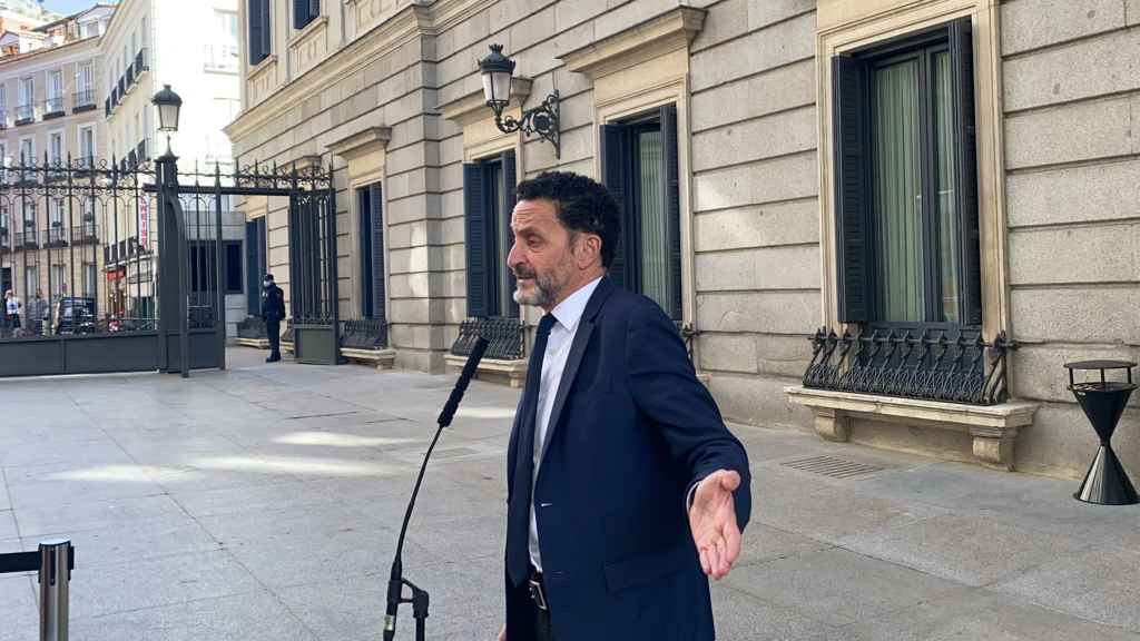 El portavoz de Ciudadanos, Edmundo Bal, en el Congreso de los Diputados.