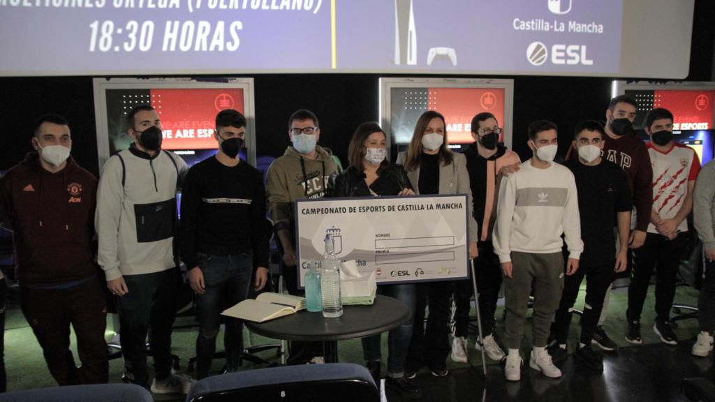 I Campeonato de 'eSports' de fútbol virtual de Castilla-La Mancha. Foto: JCCM