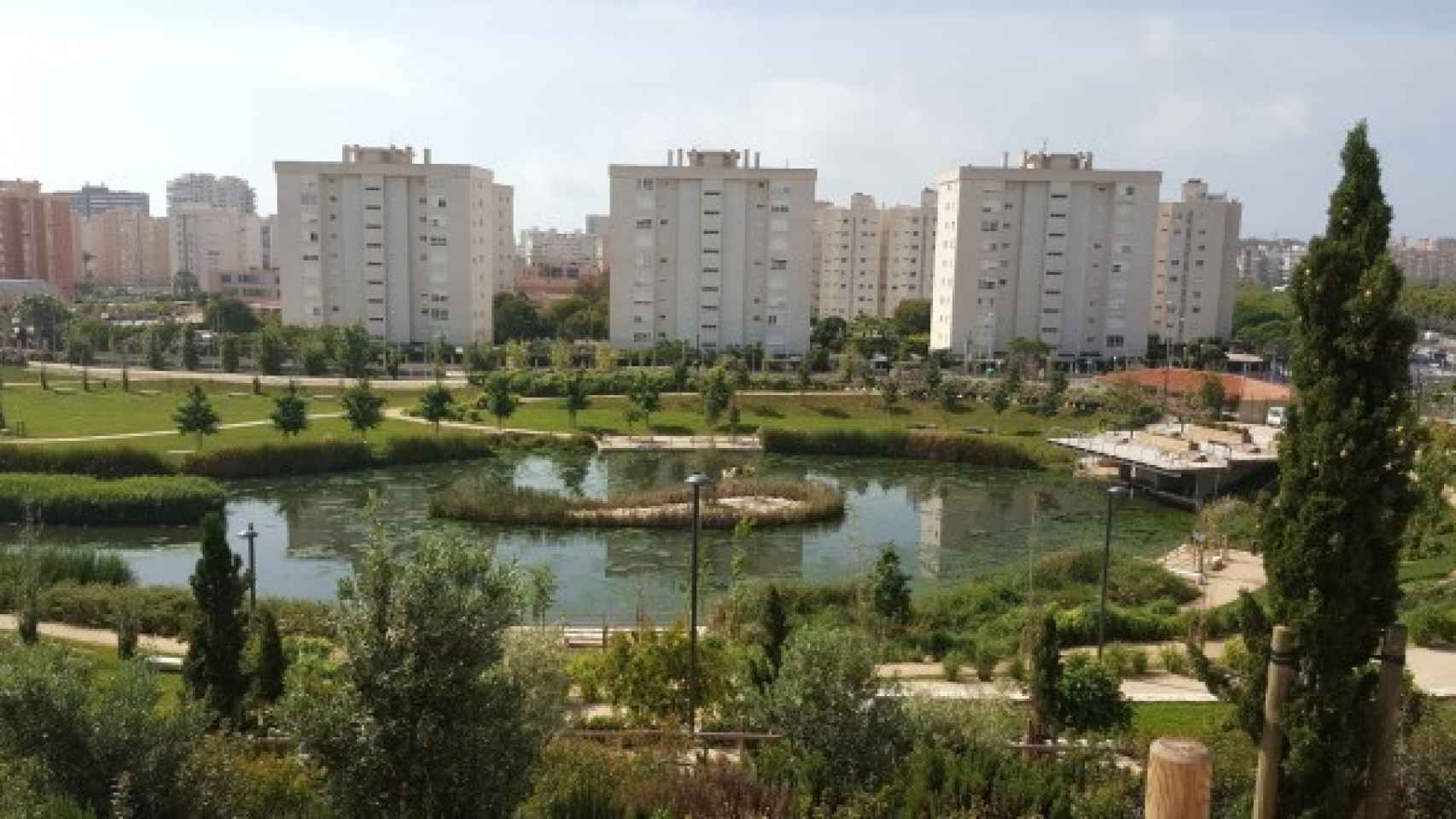 Parque de La Marjal en Alicante, en imagen de archivo.
