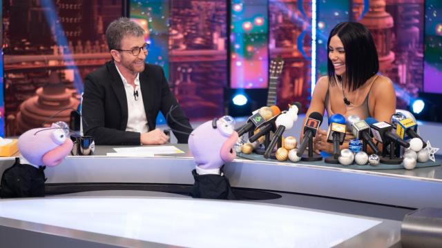 Pablo Motos entrevista a Cristina Pedroche en 'El Hormiguero'.