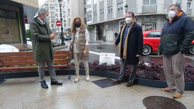 Inaguración del segundo tramo humanizado en la Avenida Hispanidad en diciembre de 2021.