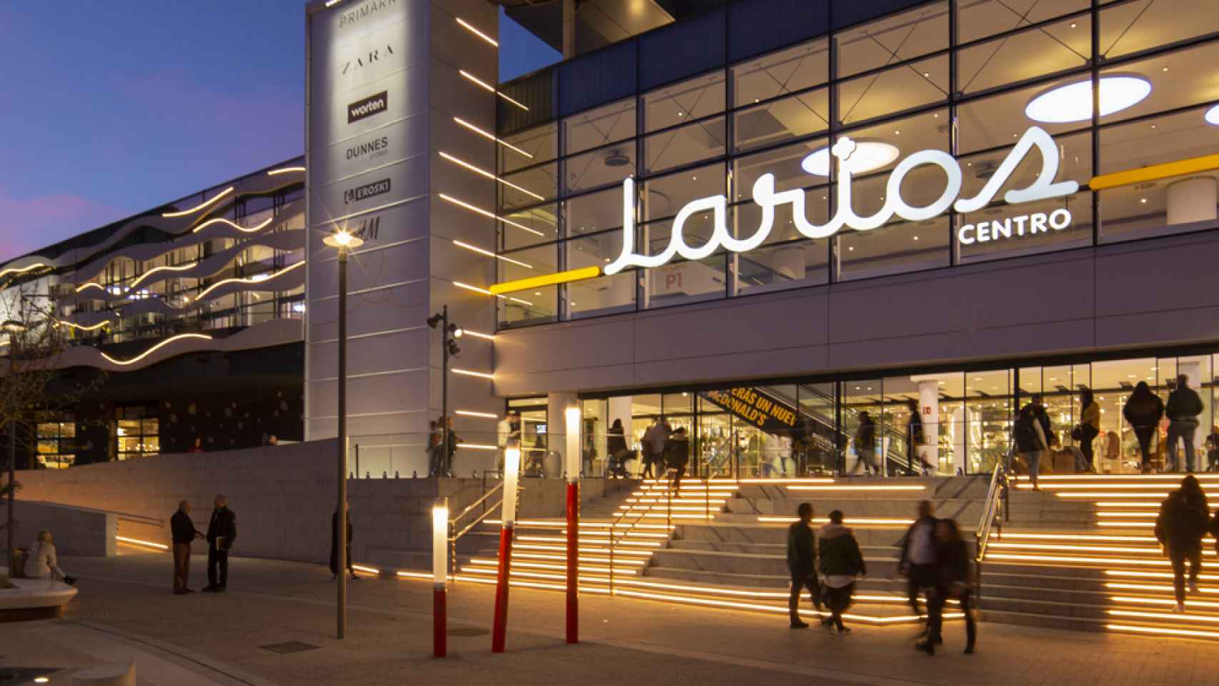 Centro comercial Larios Centro, Málaga.