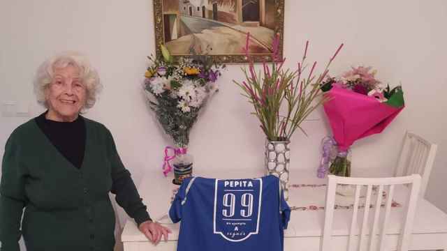 Pepita, la deportista de Málaga que a sus 99 años puede decir orgullosa que ha disfrutado de la vida.