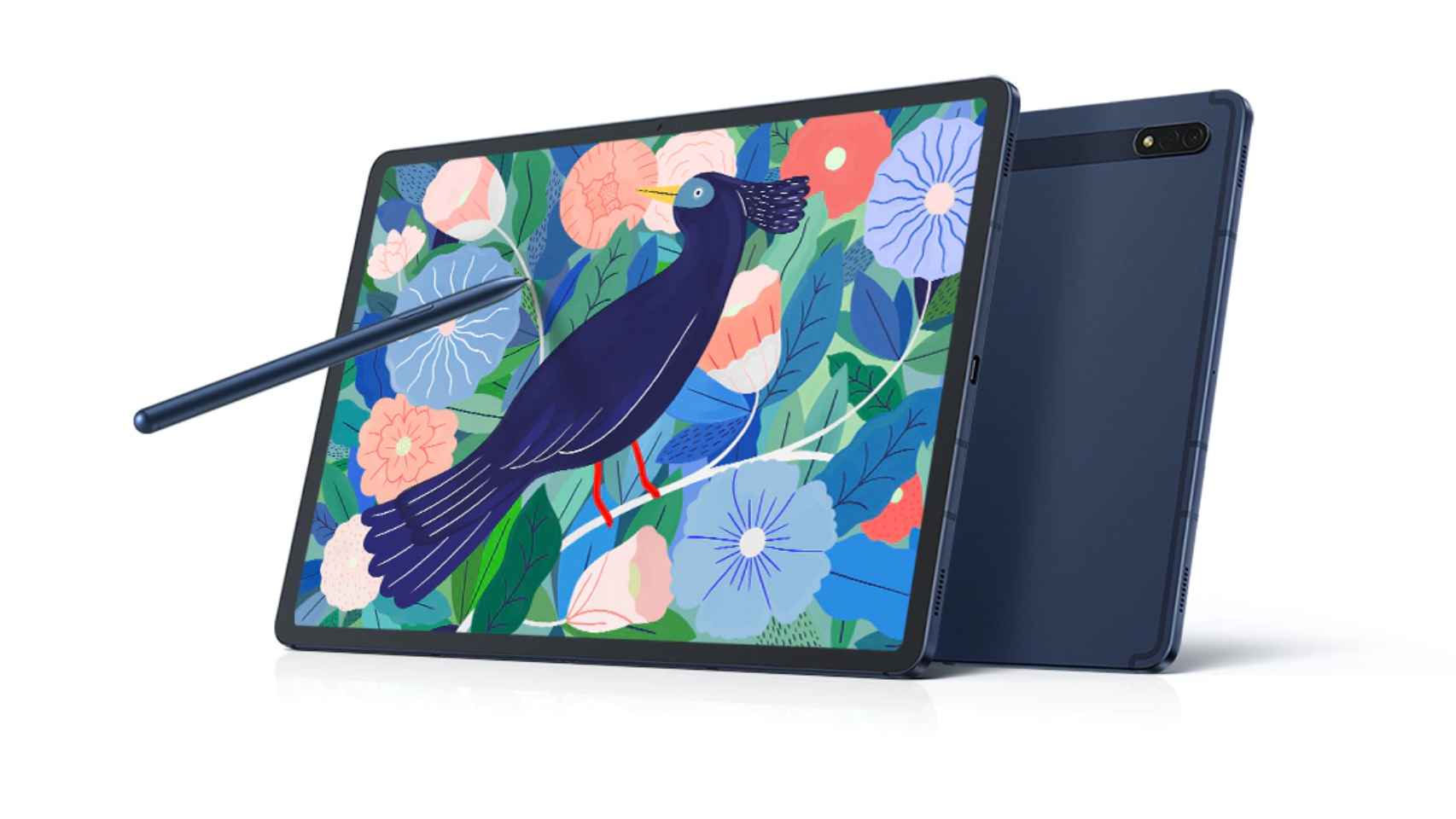 Samsung Galaxy Tab S7+ se actualiza a Android 12L