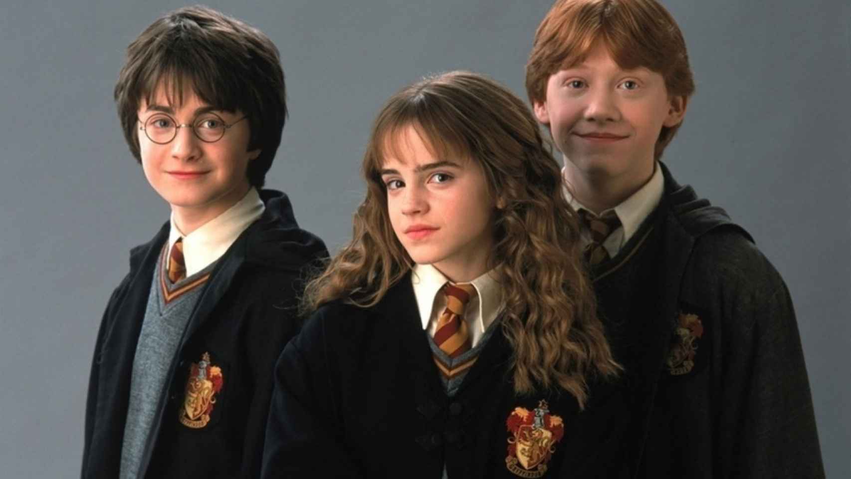 Finalmente, Daniel Radcliffe, Emma Watson y Rupert Grint fueron los escogidos.