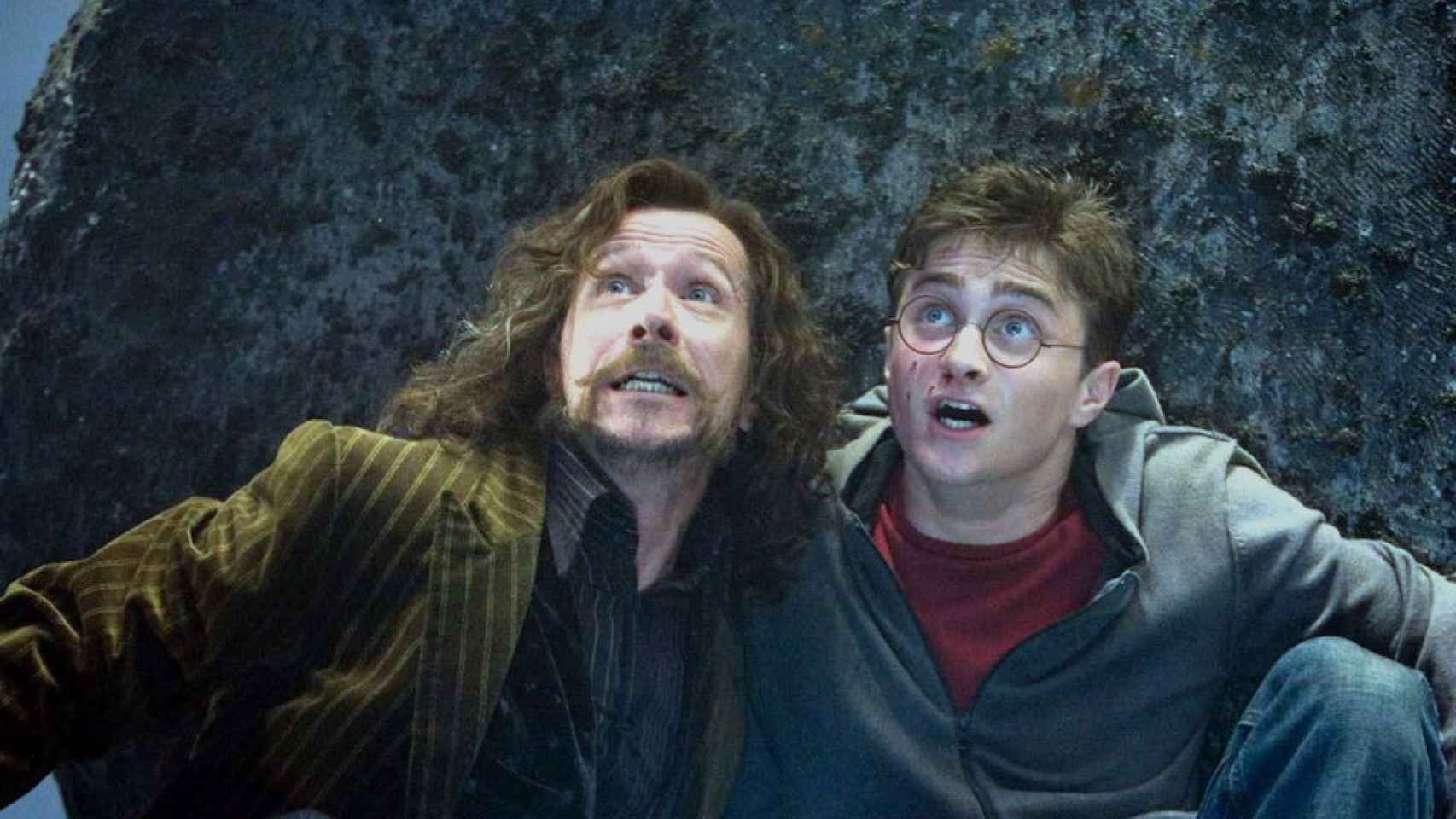 Harry Potter y Sirius Black.