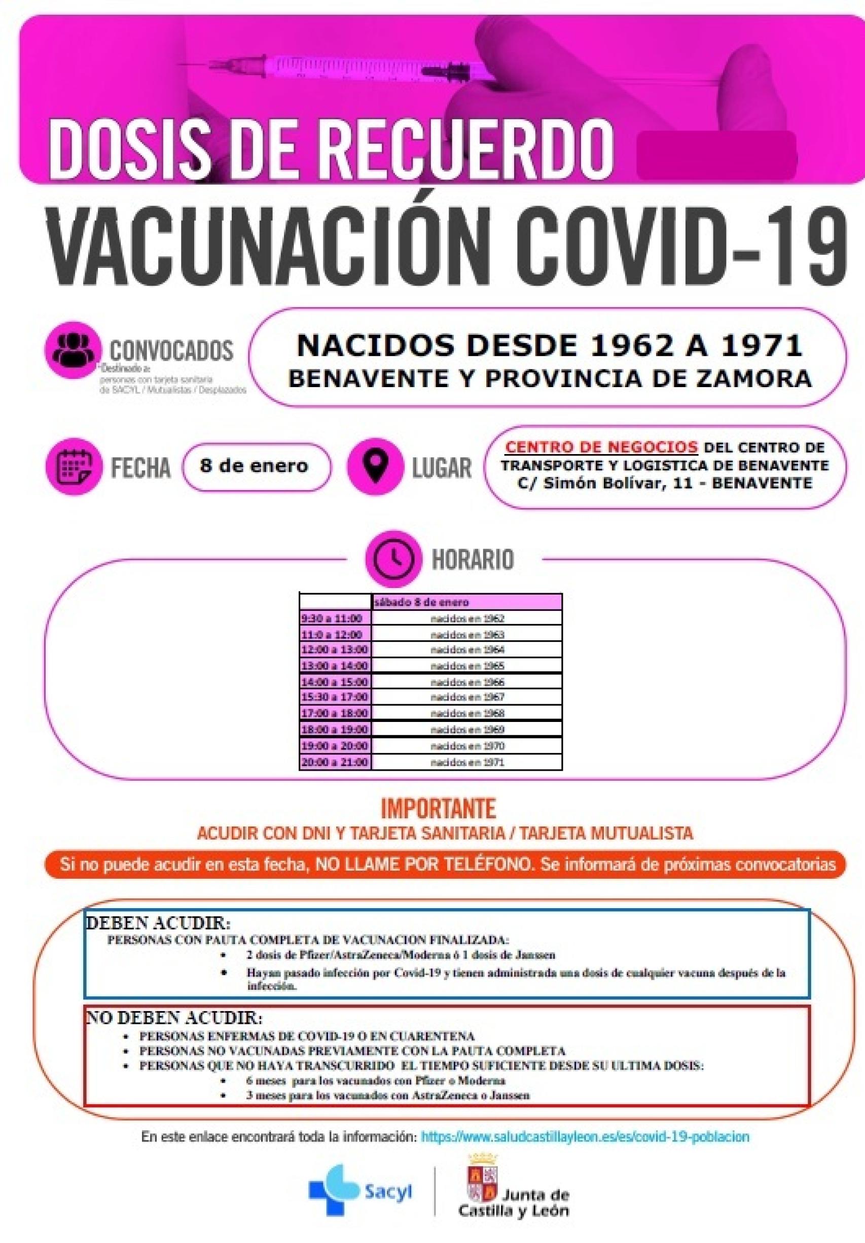 Benavente 8 de enero