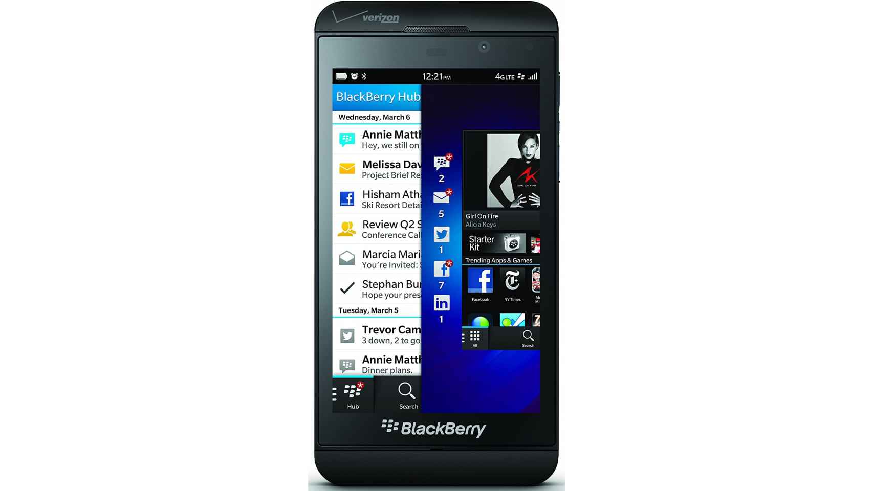 BlackBerry Z10, el último gran teléfono de la compañía en intentarlo con BlackBerry OS.