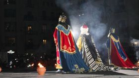 Los Reyes en Alcoi en una imagen de archivo.