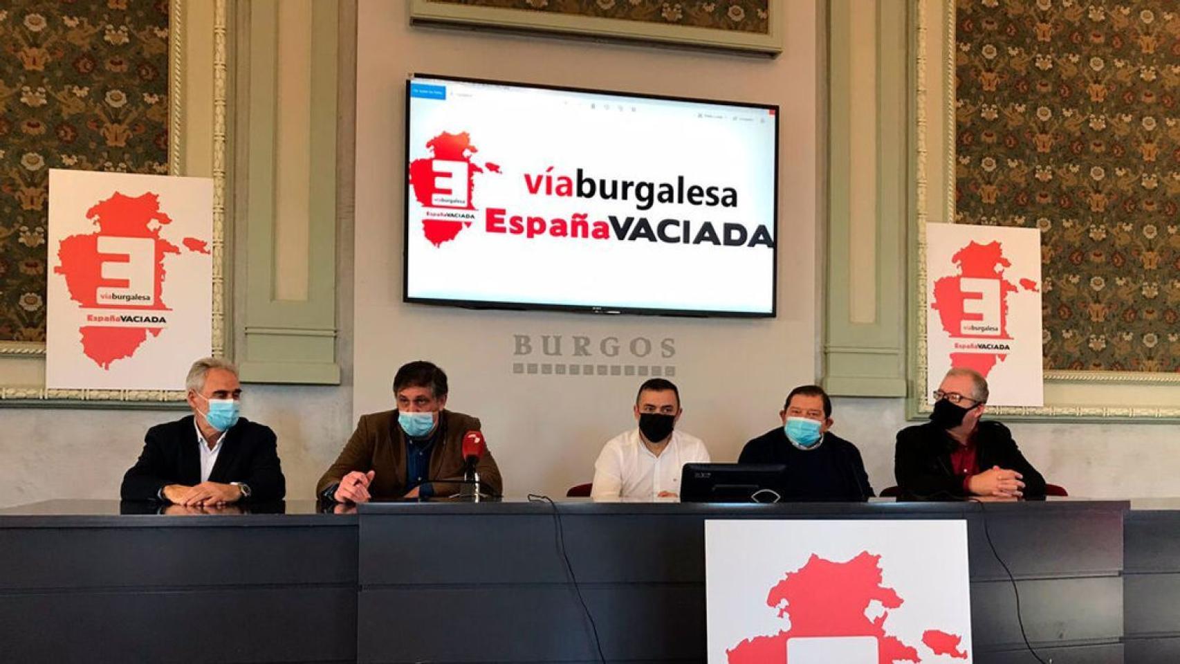 Presentación de la candidatura Vía Burgalesa España Vaciada