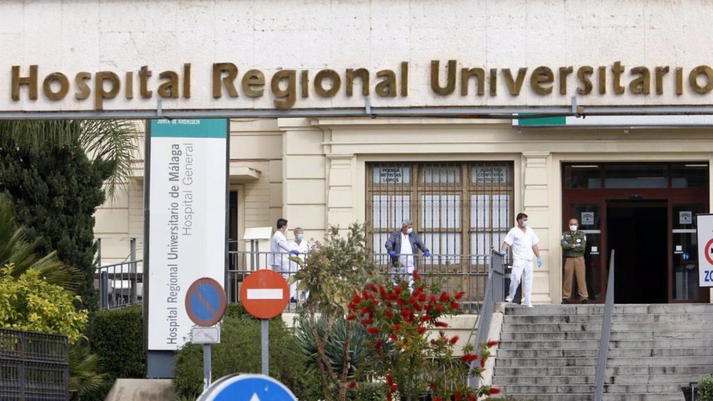 Imagen del Hospital Regional de Málaga.