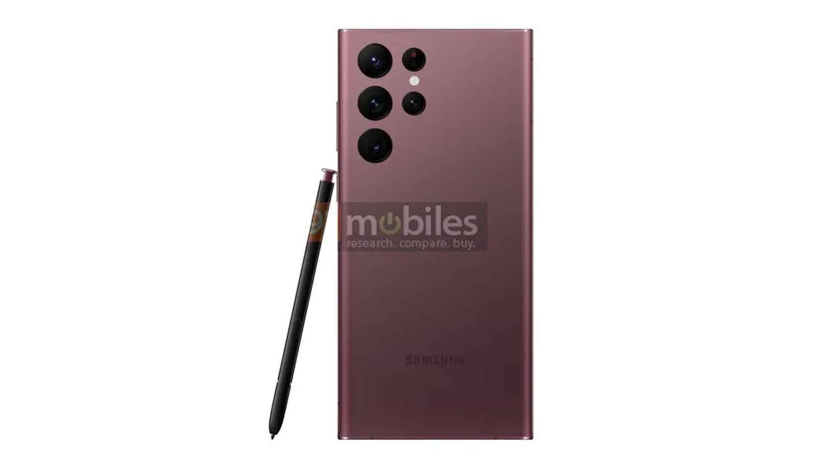 Samsung Galaxy S22 en rosa