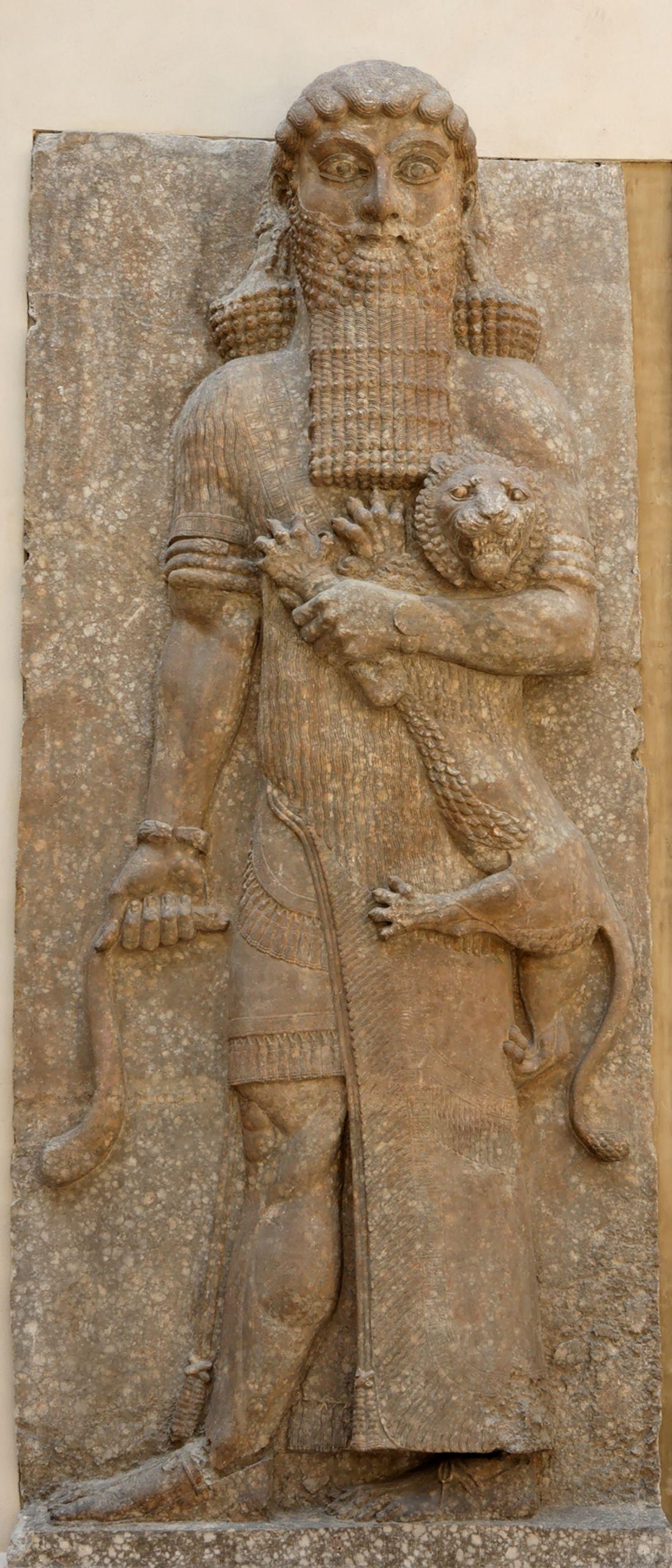 Figura del héroe Gilgamesh. https://es.wikipedia.org/