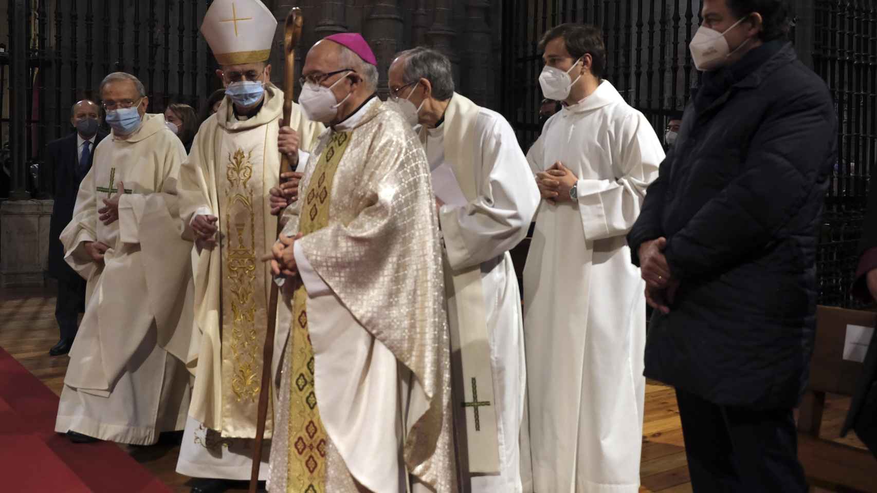 Carlos López oficia su último acto como obispo de la Diócesis de Salamanca