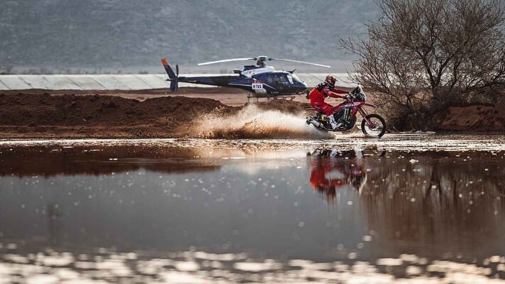 Joan Barreda en la etapa 1 del Rally Dakar 2022