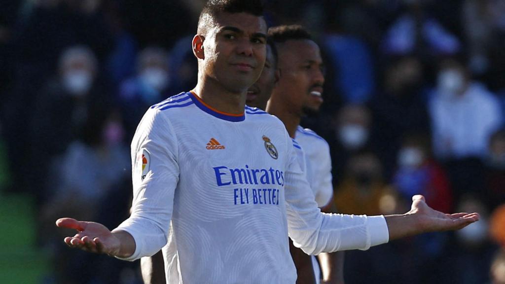 Casemiro se lamenta por el partido del Real Madrid