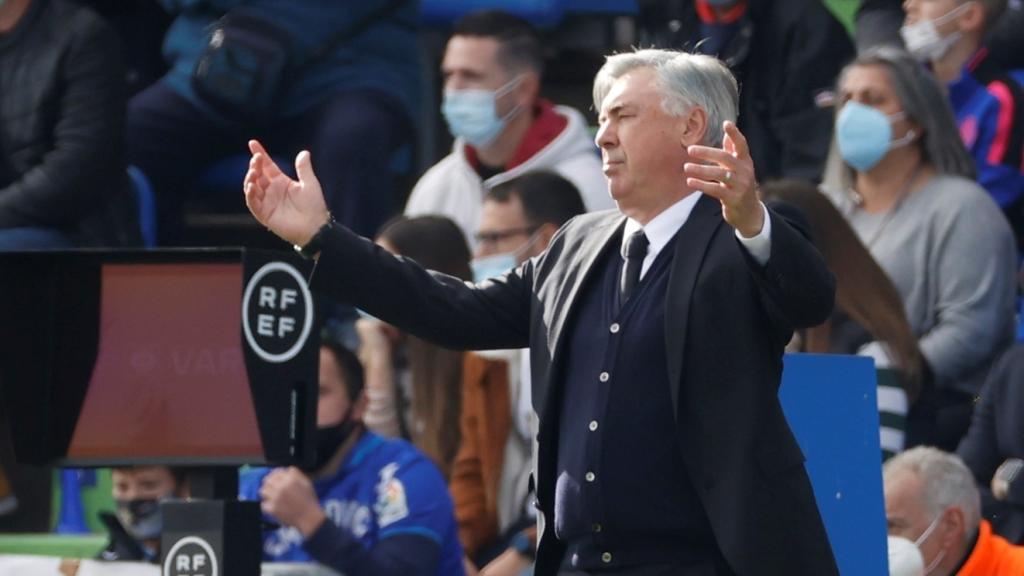 Carlo Ancelotti en el Coliseum Alfonso Pérez