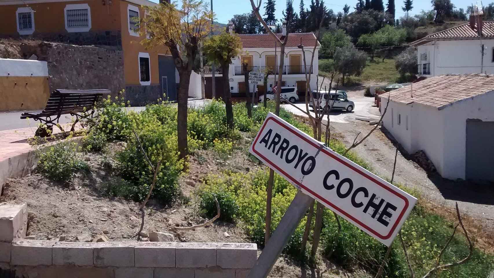 Arroyo Coche, uno de las pedanías con nombre curioso de la provincia de Málaga.