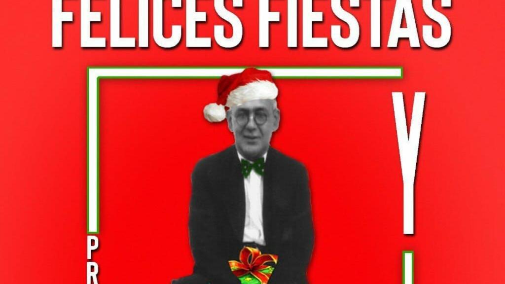 La Fundación Blas Infante critica a Teresa Rodríguez por difundir una imagen de Infante como Papá Noel