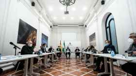 El Comité de Expertos, reunido en Málaga ante el avance de la sexta ola.