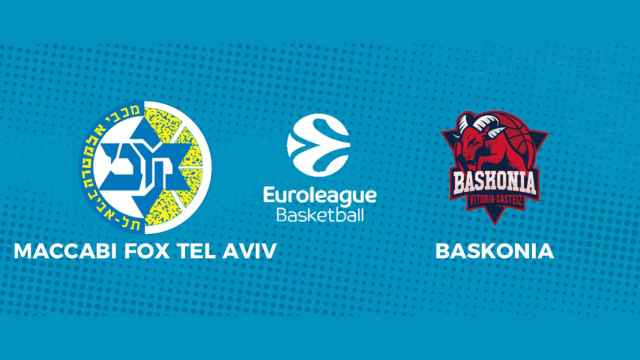 Maccabi Tel Aviv - Baskonia: siga en directo el partido de la Euroliga