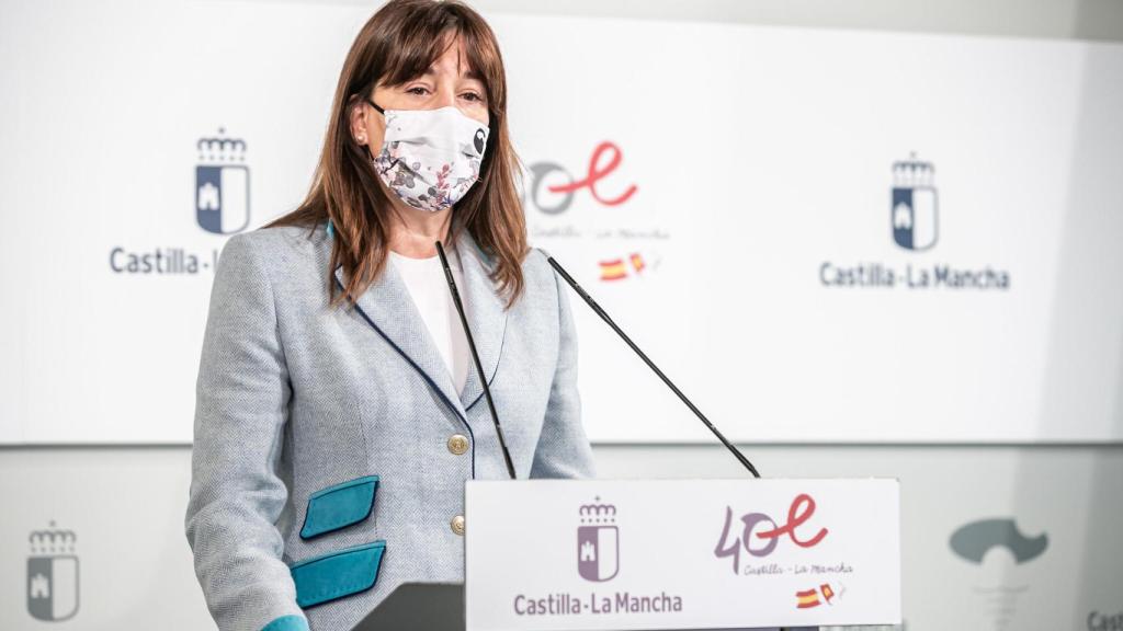 Blanca Fernández, consejera de Igualdad y portavoz del Gobierno de Castilla-La Mancha. Foto: JCCM