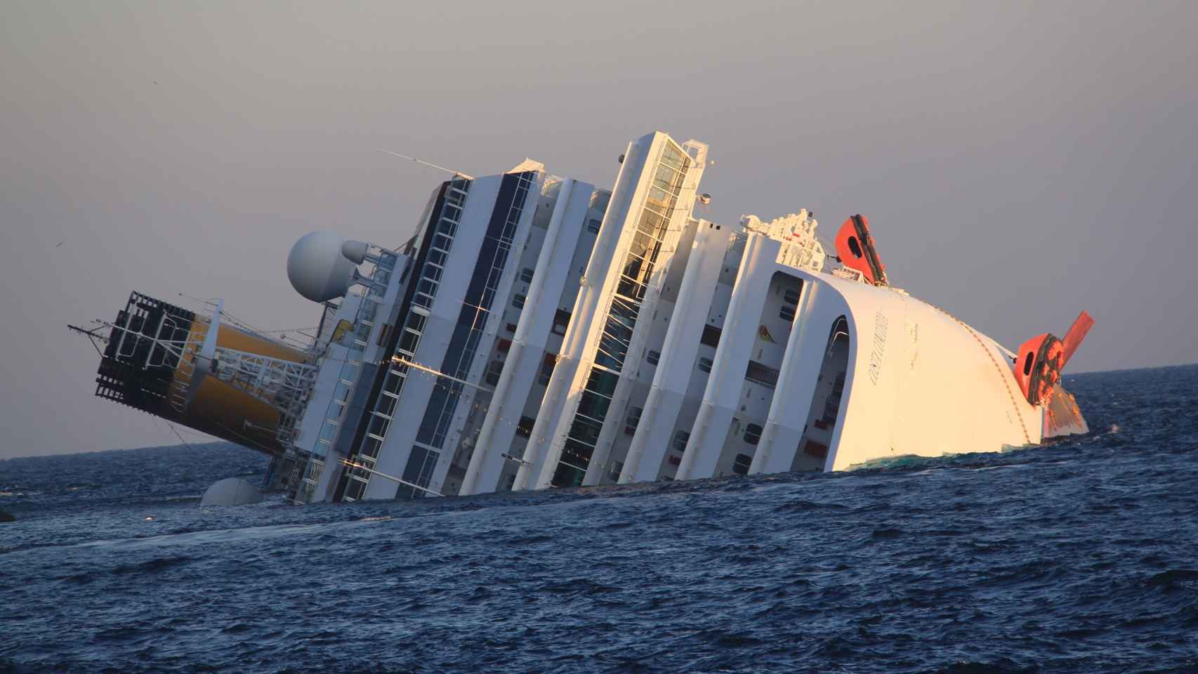 El Costa Concordia se hundió en septiembre de 2005.