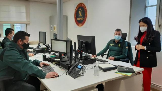 Equipo contra la ciberdelincuencia de la Guardia Civil.