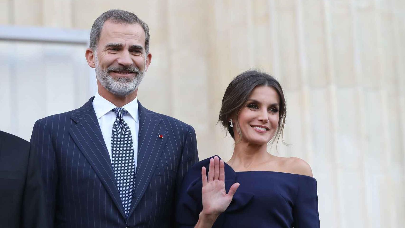 El rey Felipe VI y la reina Letizia