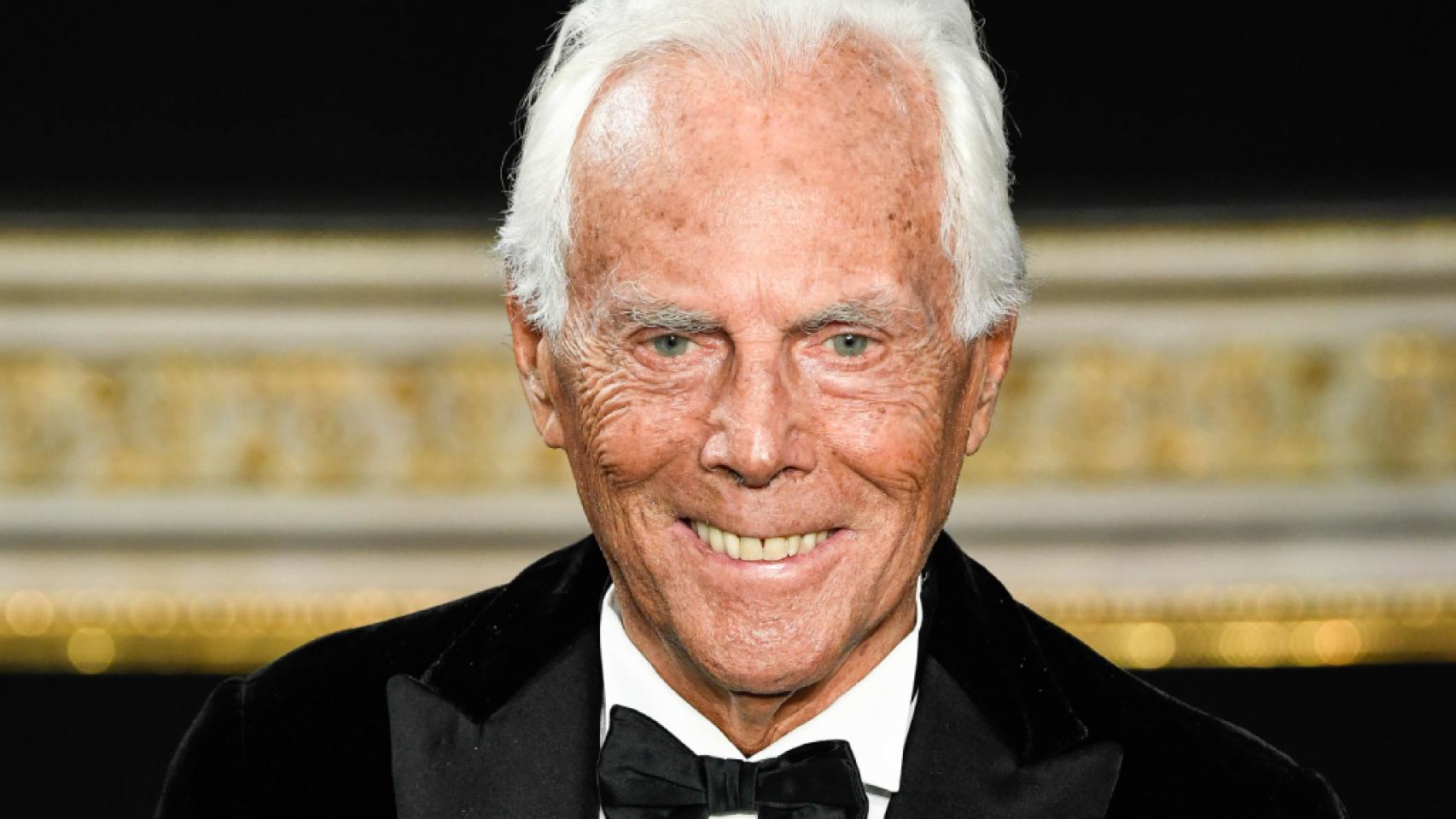 Giorgio Armani en una imagen de archivo.