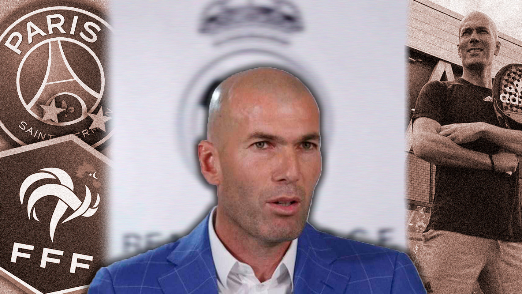 Seis años del Zinedine Zidane entrenador