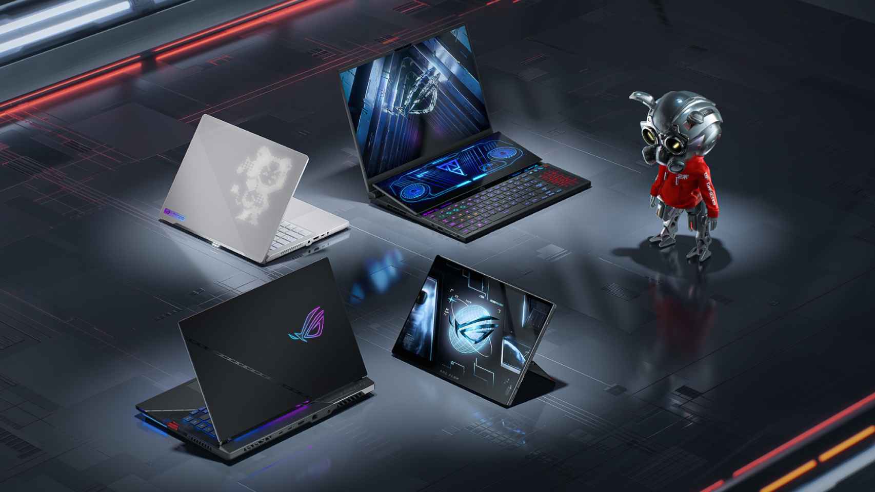 ASUS ROG presenta sus nuevos portátiles gaming.