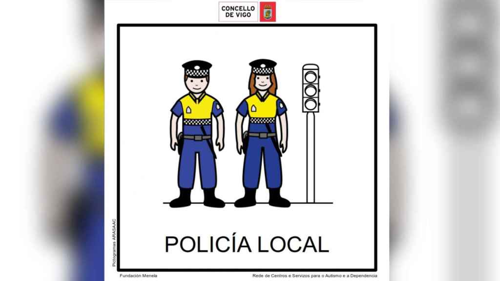 Pictograma de la Policía Local.