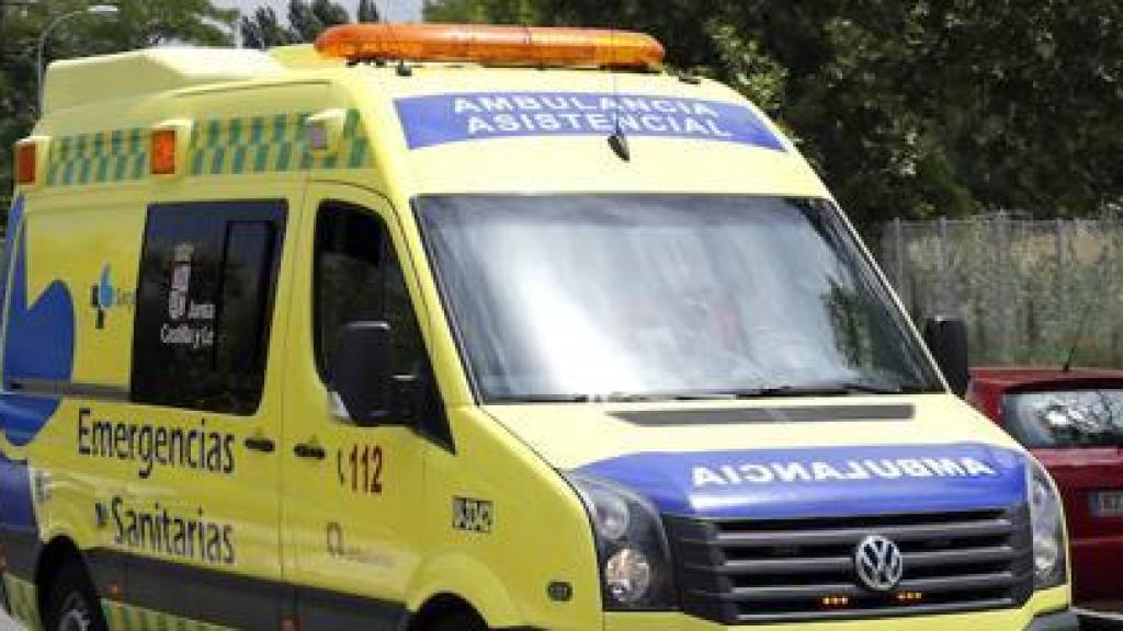 Imagen de archivo de una ambulancia del Sacvl
