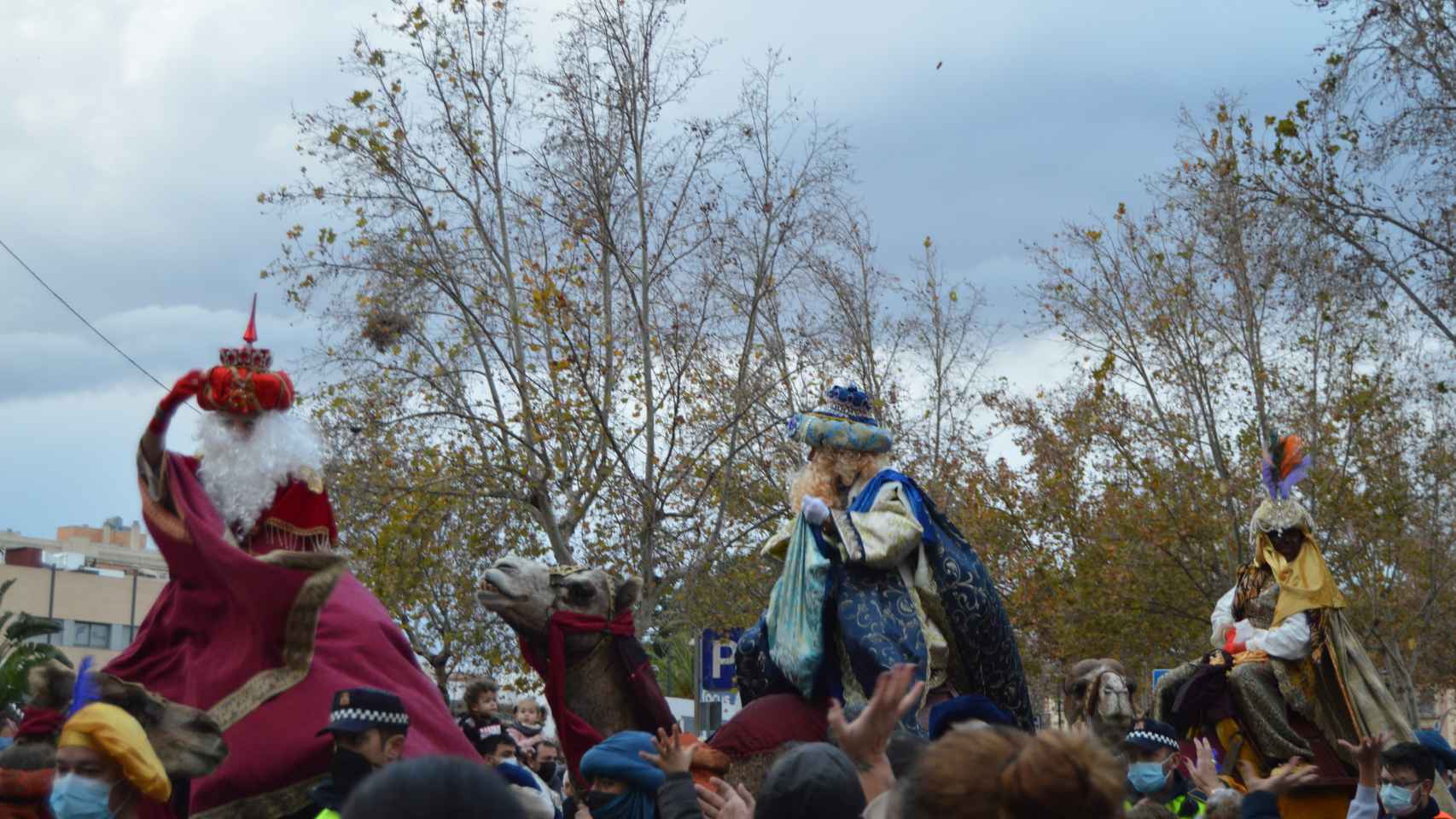 La cabalgata de Reyes de Cruz de Humilladero es ya un clásico de la Navidad malagueña.