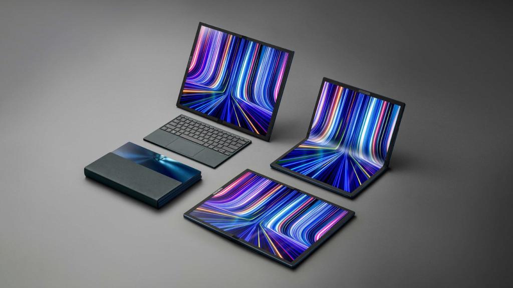 Zenbook 17 Fold OLED, un dispositivo con un factor de forma similar.