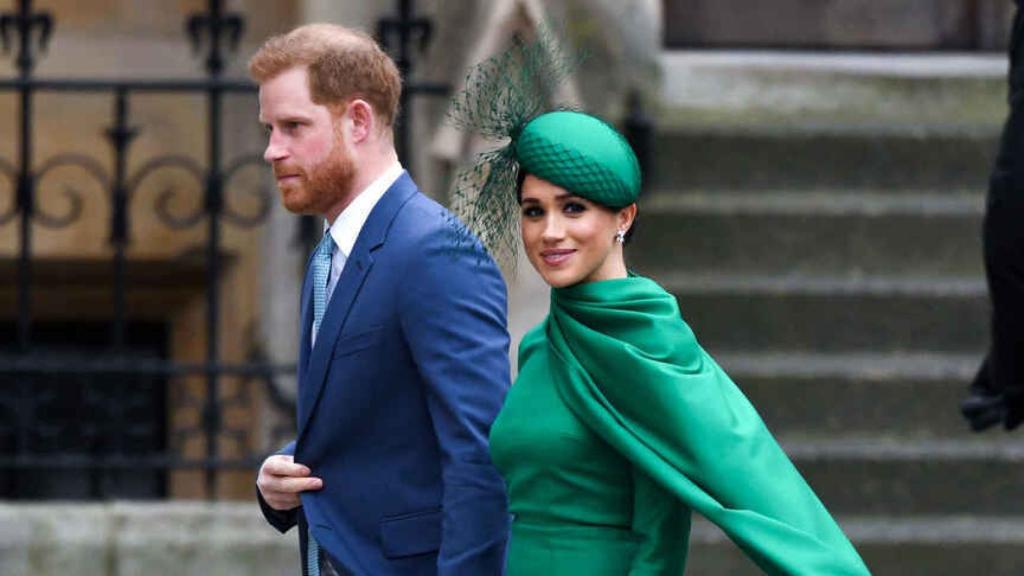 Meghan Markle y el príncipe Harry en una imagen de archivo.