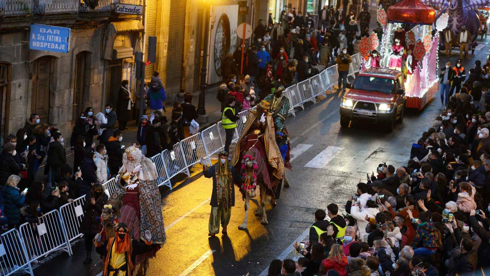 Cabalgata de Ourense 2021.